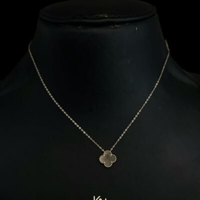 Collier Or 18 Carats Motif Alhambra Trèfle