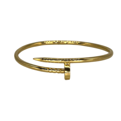 Bracelet Jonc Or Jaune 18K Clou
