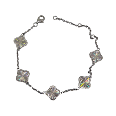 Fétiche Argent 925 Motifs guillochés